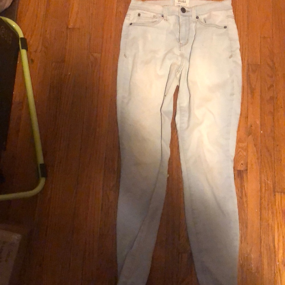 Lightwash jeggings size 3 high rise